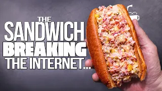 THE SERIOUSLY EPIC SANDWICH THAT'S BREAKING THE INTERNET... | SAM THE COOKING GUY