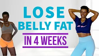 🔥Lose Stubborn Belly Fat In 4 Weeks | 15 Min Low Impact HIIT +Standing Abs Workout🔥