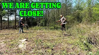 CLEARING IS GOING GREAT!!! couple builds, tiny house, homesteading, off-grid, RV life, RV living|