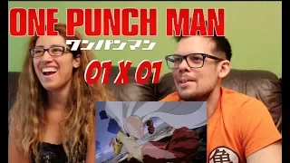 One Punch Man Season 1 Episode 1 REACTION!