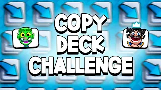 Copying my Opponents Deck Challenge! - Clash Royale