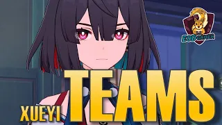 Best Teams for Xueyi in Honkai Star Rail