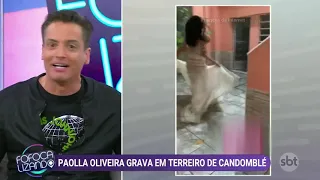 toda toda  paola oliveira grava em terreno de macumba