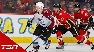 Flames on facing the Avs' dominant top line