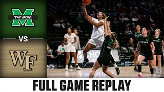 Marshall vs. Wake Forest Full Game Replay | 2023-24 ACC Women’s Basketball