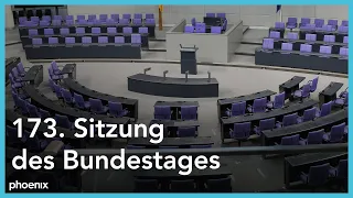 173. Sitzung des Deutschen Bundestages