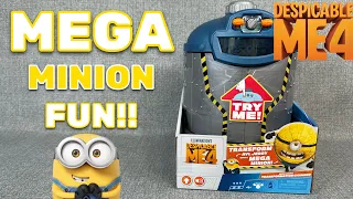 MEGA MINIONS TRANSFORMATION CHAMBER OPENING!! Best Despicable Me 4 Toy?!