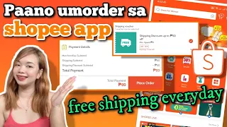 PAANO UMORDER SA SHOPEE APP | HOW TO ORDER ON SHOPEE | Step by step tutorial | Riencyll Cabile