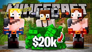 AGORA O PRÊMIO VALE 20 MIL REAIS ! - MINECRAFT UFC MEDIEVAL #2