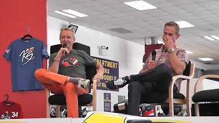 Kevin Schwantz talks to James Whitham at CMC Motorcycles 11-8-14 1st Session Full edit.