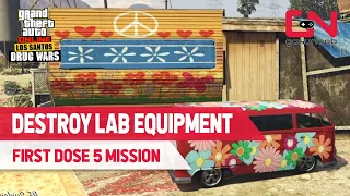 How to Destroy the Lab Equipment in GTA Online Drug Wars - First Dose 5 Make War Not Love