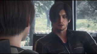 Resident Evil Vendetta 2017 HD_meeting leon scene