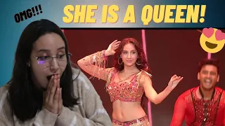 NORA FATEHI - Vanitha Film Awards 2020 [REACTION]