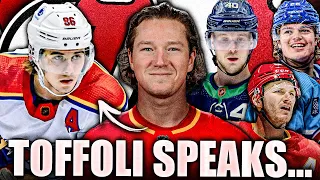 TYLER TOFFOLI SPEAKS OUT ON JACK HUGHES… Re: Canucks, Canadiens, Flames (New Jersey Devils News) NHL