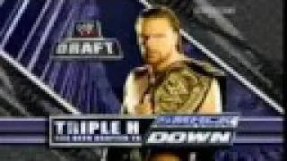 HHH and Kennedy get drafted to smackdown