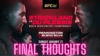 UFC 297 Final Thoughts: Betting, Draftkings, & Weigh-ins