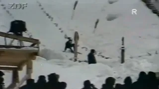 Vinko Bogataj - HORRIBLE CRASH - Oberstdorf 07.03.1970 - HQ COLOR