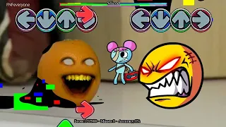 FNF Sliced But New Pac-Man 1.5 VS pibby Annoying Orange Sing it - Friday Night Funkin'