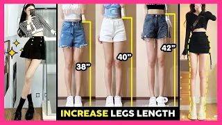 NEW LONGER LEG STRETCHES WORKOUT FOR ALL AGES | GET SLIM LEGS, INCREASE LEGS LENGTH, ELONGATE LEGS