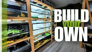 The easiest way to build a Terrarium stand? DIY build @Terrarium Channel