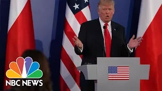 President Donald Trump On Russian Interference in Election: 'Nobody Really Knows' | NBC News