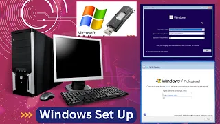 How to Set up windows 7,8 1,10,11 /windows set up with pendrive/ কিভাবে উইনডোজ সেট আপ দিবেন Cs Tech