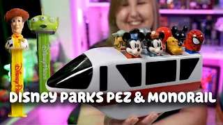 Disney Parks PEZ Dispensers and Monorail PEZ Holder