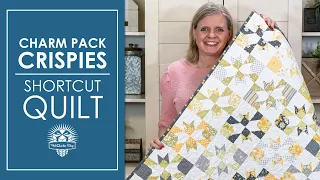 Try this New Quilt from Broken Dishes - Charm Pack Crispies - FREE Shortcut Quilt - Fat Quarter Shop