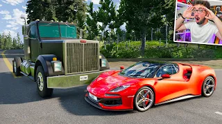 ACCIDENTES EXTREMOS A 300KM/H 💥 | BeamNG Drive