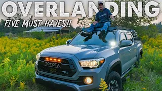 5 NEW Must Haves For Overlanding | Overland Camping Gear 2022 | Bluetti EB55 , FLATED  and more..