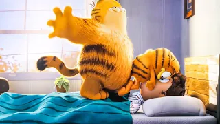 لمّا اتنين من القطط البربرية البرتقالية يقلبوا بيتك ويحولوه لساحة حرب! ملخص فيلم  garfield