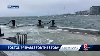 Boston prepares for high winds, coastal flooding as storm approaches