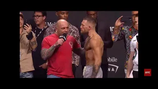 Conor McGregor weigh ins interview "Dustin Poirier is dead at UFC264"