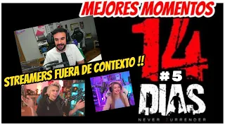 🧟‍♀️ Mejores Momentos de 14 DÍAS | 🤣 Day Z 🤣 #5 | IlloJuan fuera de contexto !