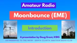 Introduction to Moon Bounce - Earth-Moon-Earth (EME)