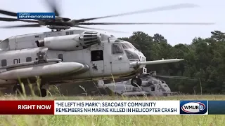 New Hampshire native was one of 5 Marines killed in helicopter crash in California