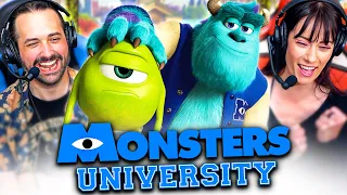 MONSTERS UNIVERSITY (2013) MOVIE REACTION! FIRST TIME WATCHING!! Full Movie Review | Monsters Inc.