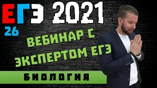 26 задание на максимум! Вебинар с Экспертом ЕГЭ | БИОЛОГИЯ ЕГЭ 2021