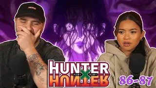 PALM CONFUSES US!😂 - Hunter X Hunter Episode 86 + 87 REACTION + REVIEW!