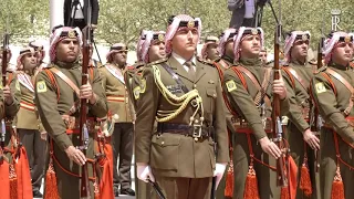 Il Presidente Mattarella al Palazzo Reale ricevuto da Sua Maestà, il Re Abdullah II