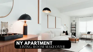 NY Apartment | Modern Living Room Makeover