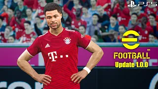 EFootball PES 2022 Version 1.0.0 | Bayern Munich Vs Juventus | PS5 Gameplay 4K 60fps