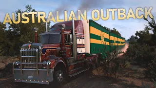 Australian Outback Trucking - 1:2 Scale Map - Quad Road Train - American Truck Simulator