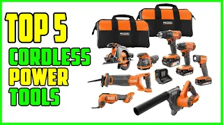 TOP 5 Best Cordless Power Tools 2023 | Top Cordless Power Tool Reviews
