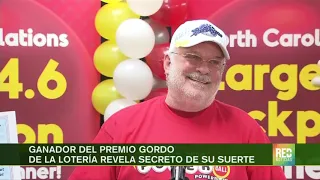 RED+ | Ganador del premio gordo de la lotería revela secreto de su suerte