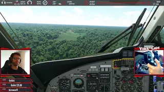 Aerosoft Twin Otter Landing In Dahamo Airstrip, Papua New Guinea || MSFS