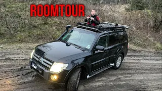 MITSUBISHI PAJERO V80 - ROOMTOUR - FRONTRUNNER - DACHGEPÄCKTRÄGER - ROOF RACK