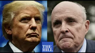 BREAKING: Trump gives update on Giuliani after former NYC Mayor is hospitalized for COVID-19