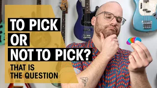 Play Bass With a Pick or NOT? @PatrickHunter | Thomann