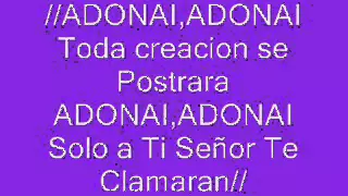 ADONAI CON LETRA